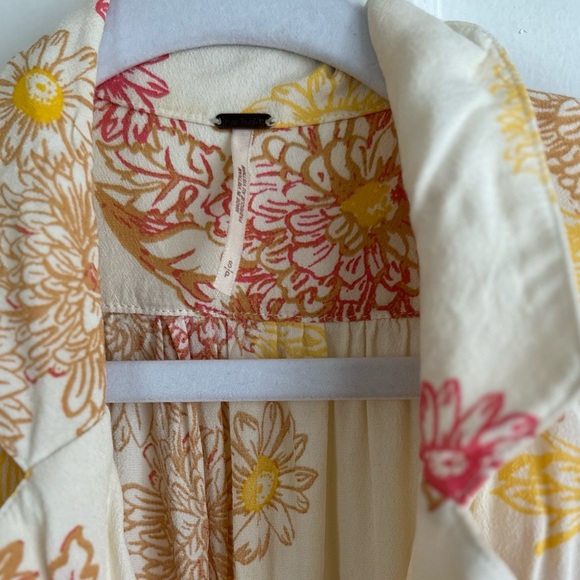 Free People Floral Mini Dress - Picture 5 of 6